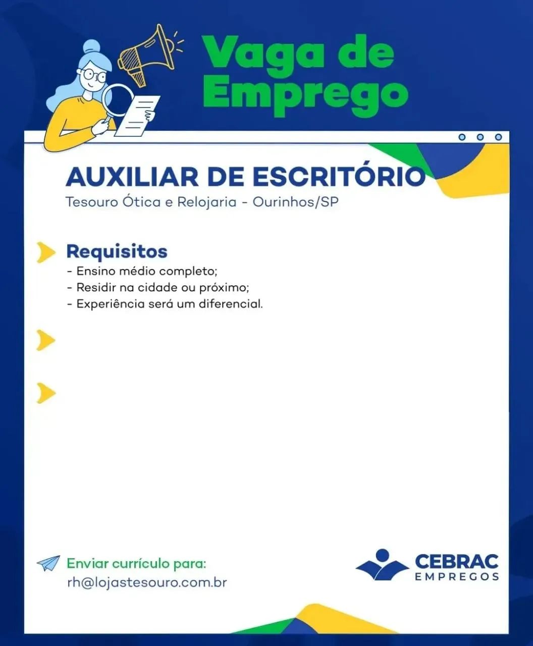 Auxiliar De Escrit&Oacute;rio