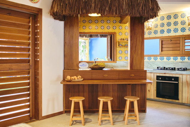 Materiais naturais Casa Búzios