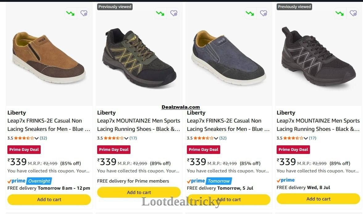 Grab Shoes From – Amazing Price Drop @ ₹309 Grab Shoes From – Amazing Price Drop @ ₹309