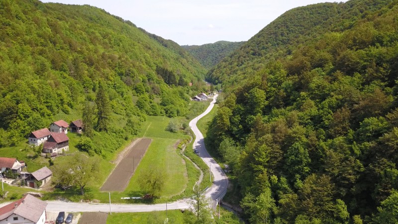 Grdanjci aerial photo