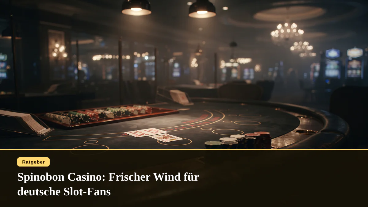 Spinobon Casino: Frischer Wind für deutsche Slot-Fans