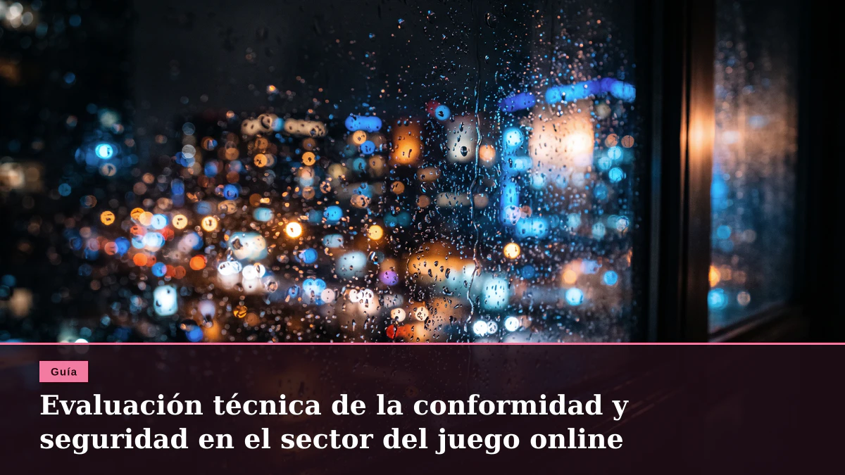 Evaluación técnica de la conformidad y seguridad en el sector del juego online