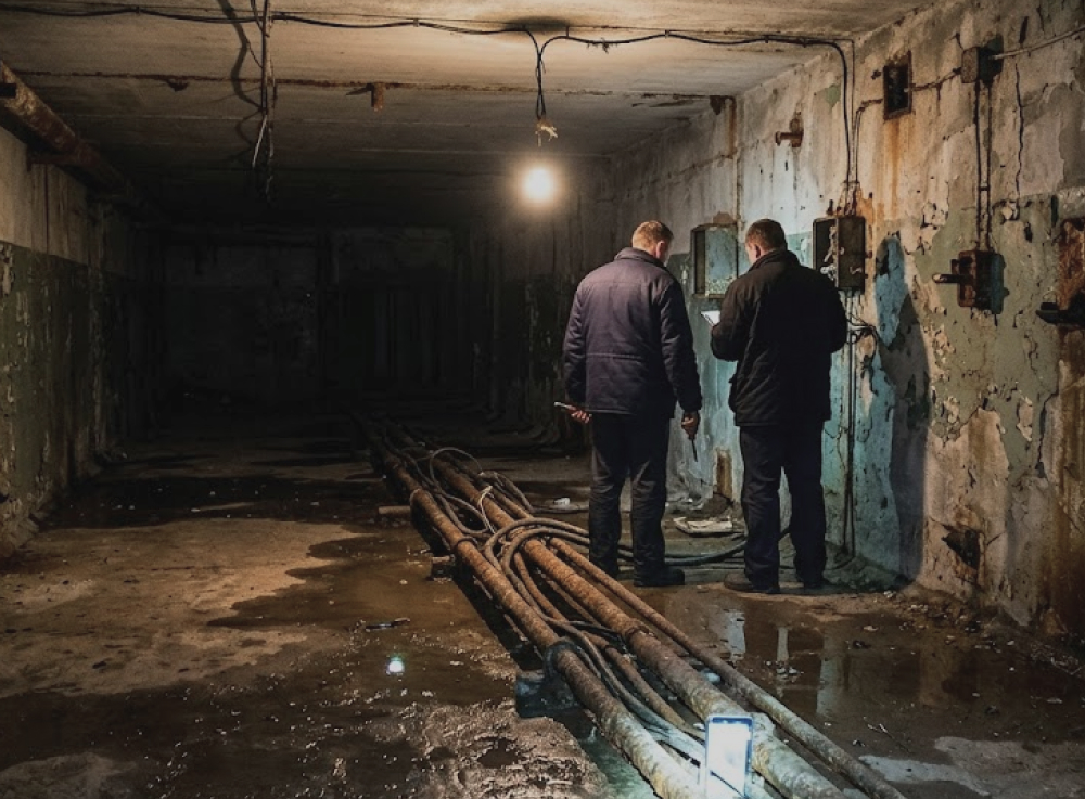 Завод, Сибирь — процесс работ
