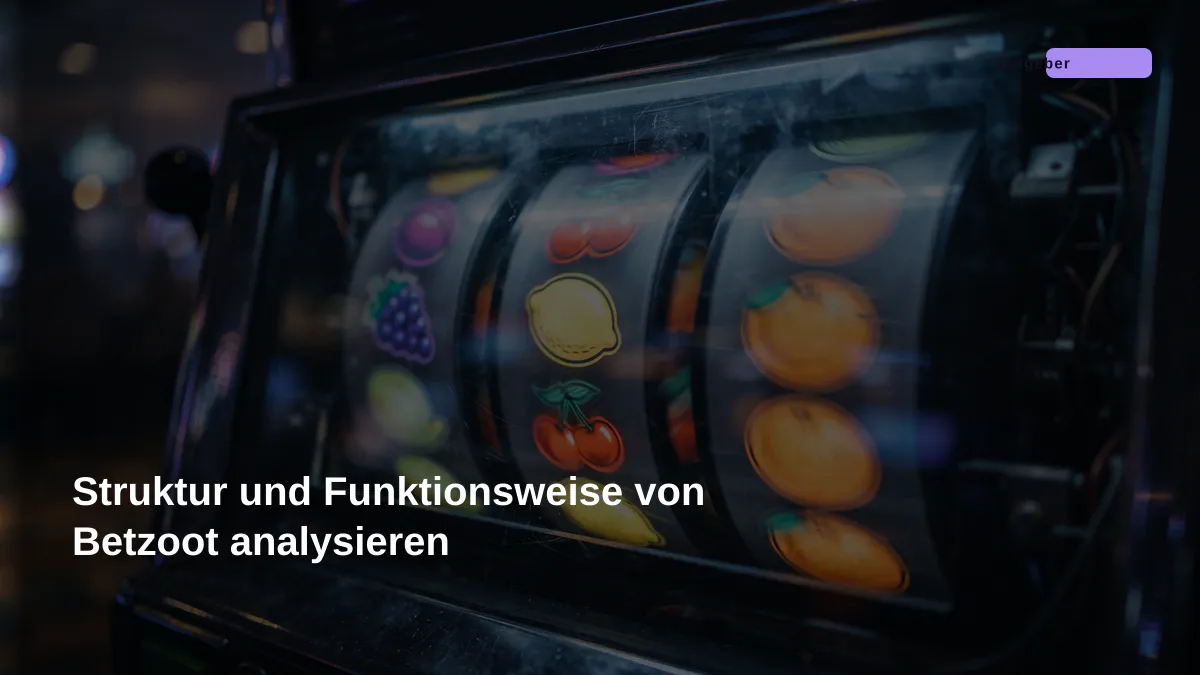 Struktur und Funktionsweise von Betzoot analysieren