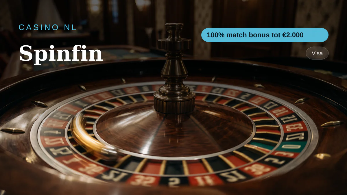 Spinfin casino — welkomstbonus 100% match bonus tot €2.000 + 150 FS, betalingen: Visa, Mastercard, Skrill, Neteller, Paysafecard