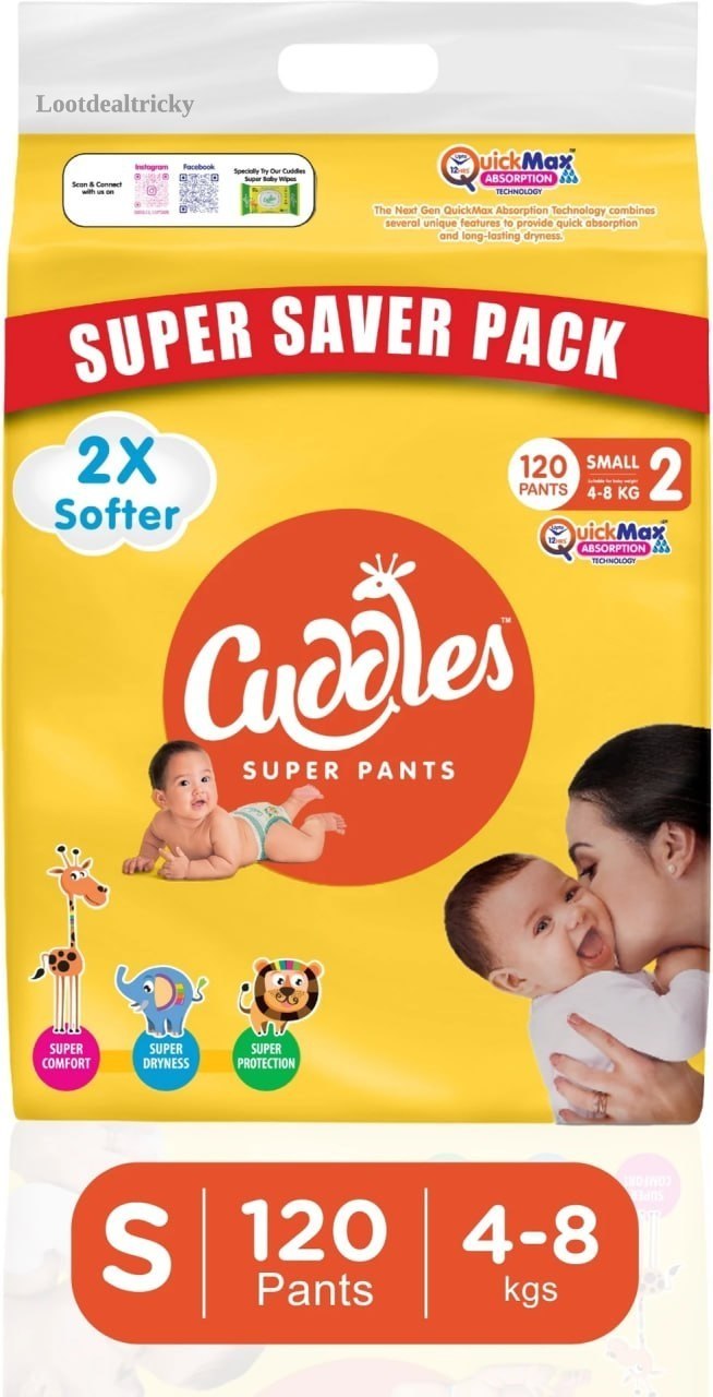 Cuddles Diaper Pant – Just ₹123 | Top Unbeatable Deal Cuddles Diaper Pant – Just ₹123 | Top Unbeatable Deal