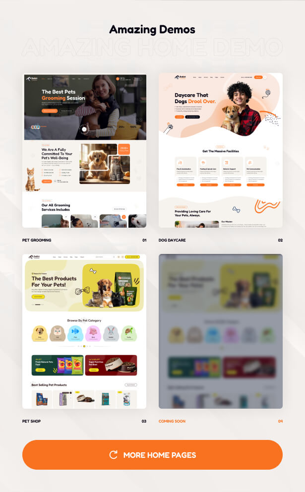 Babet - Pet Care & Shop WordPress Theme