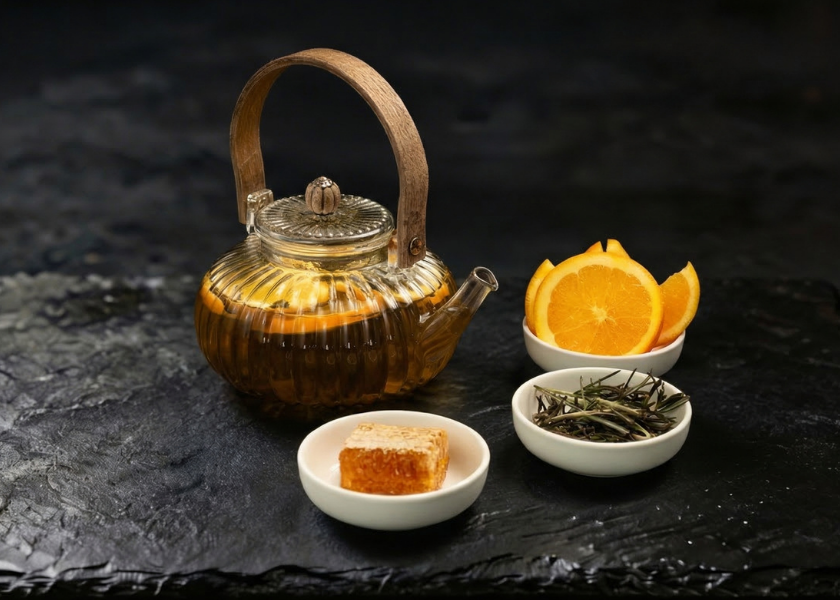 Tea Orange dish