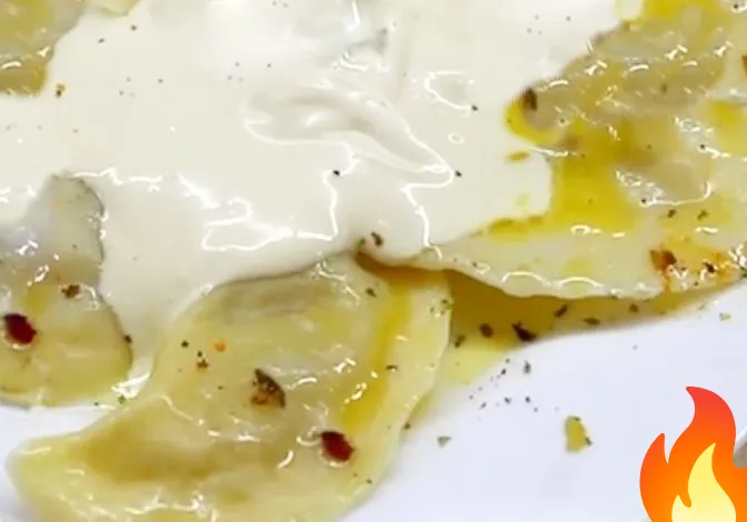 Постер Вареники с картошкой