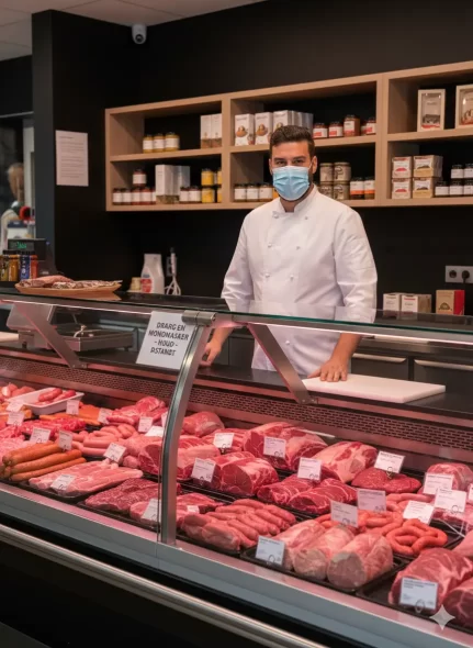 Van slager tot ondernemer - klanten helpen in corona tijd - www.vleeskopenbijdeboer.nl