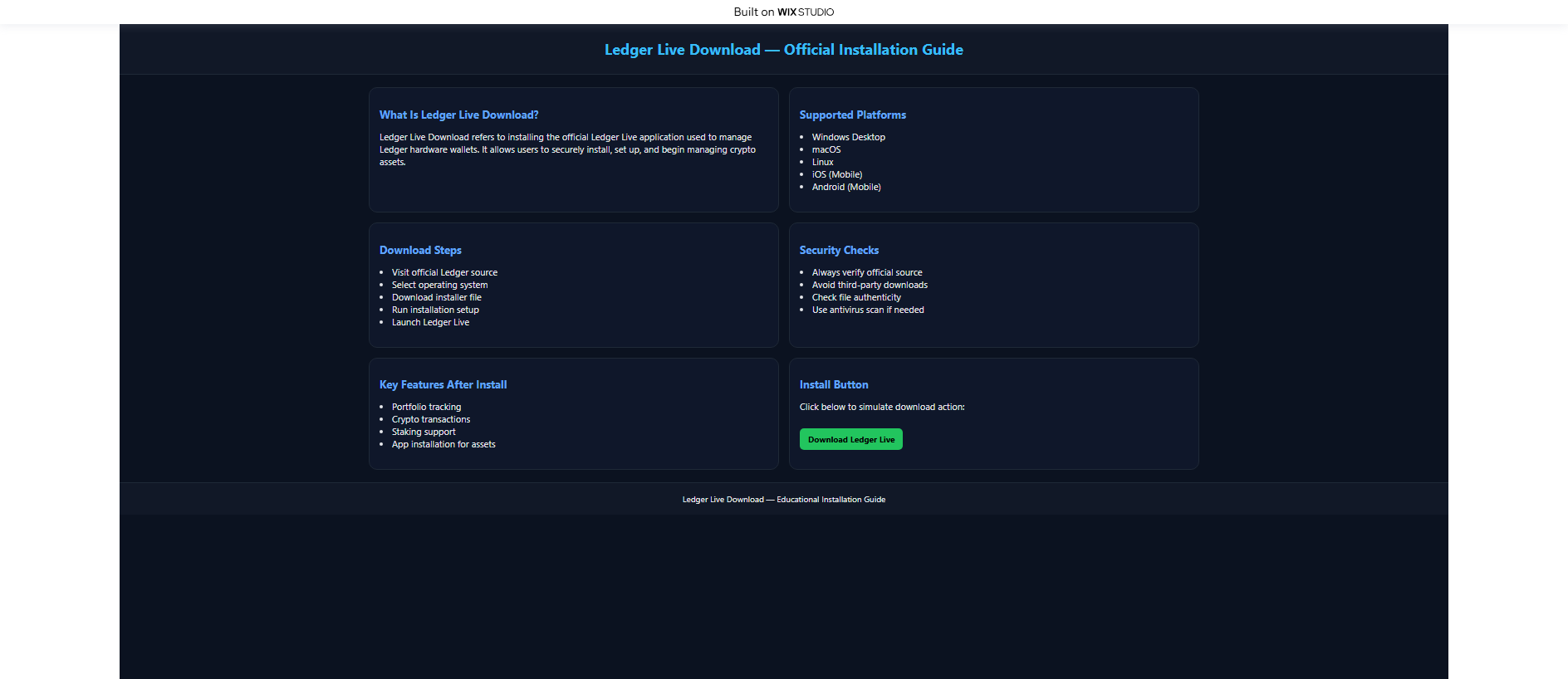 Stored screenshot of download-cloud.wixstudio.com