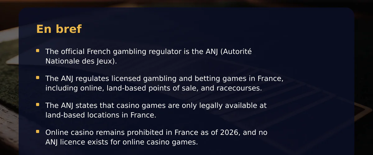Meilleur casino français en ligne : ce que dit la loi et les chiffres — En bref
