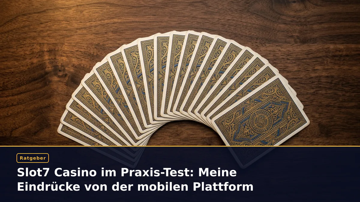 Slot7 Casino im Praxis-Test: Meine Eindrücke von der mobilen Plattform