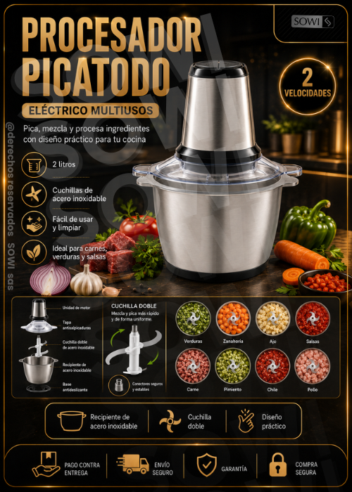 PICADOR MOLINO PROCESADOR