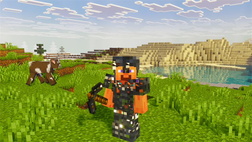 player armor closeup