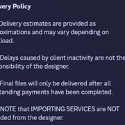 31 Nyghta Delivery Policy