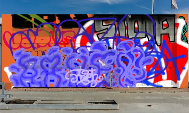 Graffiti artwork by Ksksksskk
