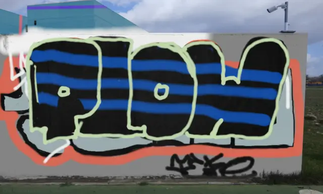 Graffiti artwork by Jocupo6