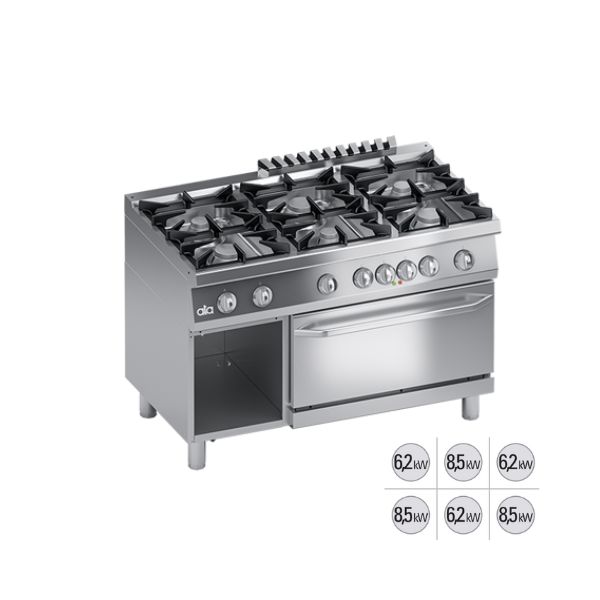 FOGÃO A GÁS K7MCUP15FF - Gama 700 - A Gás