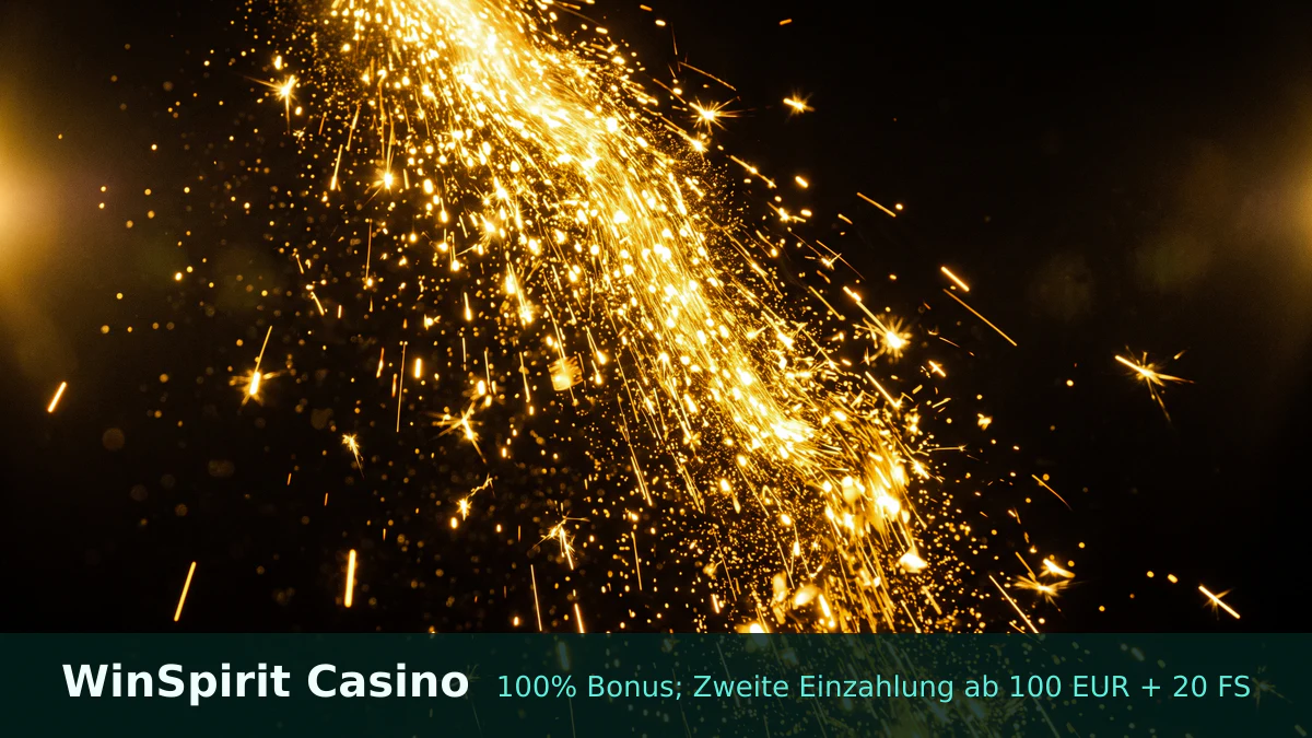 WinSpirit Casino — Willkommensbonus 100% Bonus; Zweite Einzahlung ab 100 EUR + 20 FS, Zahlungen: Visa, Mastercard, Interac, Apple Pay, MiFinity WinSpirit Casino — Willkommensbonus 100% Bonus; Zweite Einzahlung ab 100 EUR + 20 FS, Zahlungen: Visa, Mastercard, Interac, Apple Pay, MiFinity