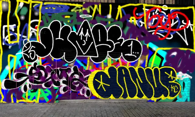 Graffiti artwork by danup