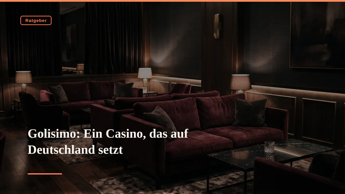 Golisimo: Ein Casino, das auf Deutschland setzt