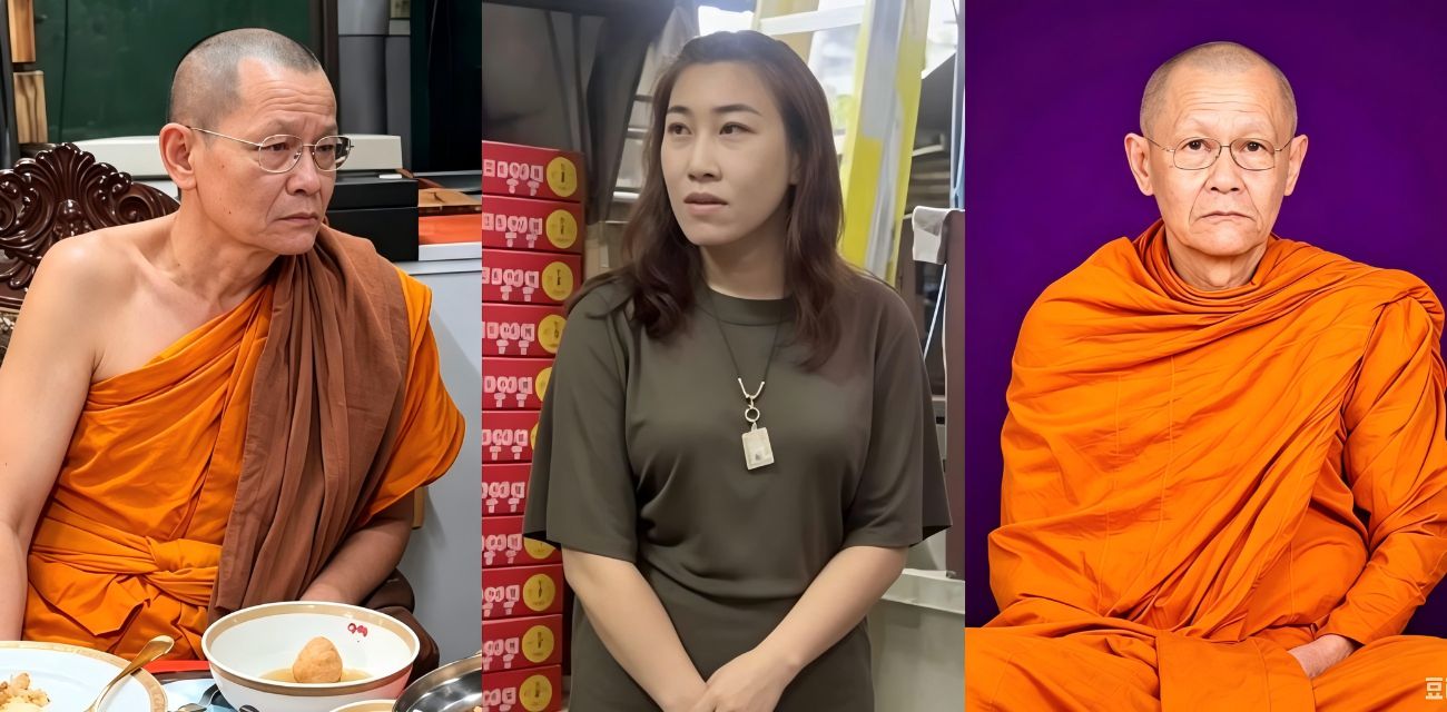 泰国淫僧阿赞初狂圈9200万善款包养女信徒 僧舍监控拍下做爱现场 清净佛门变炮房