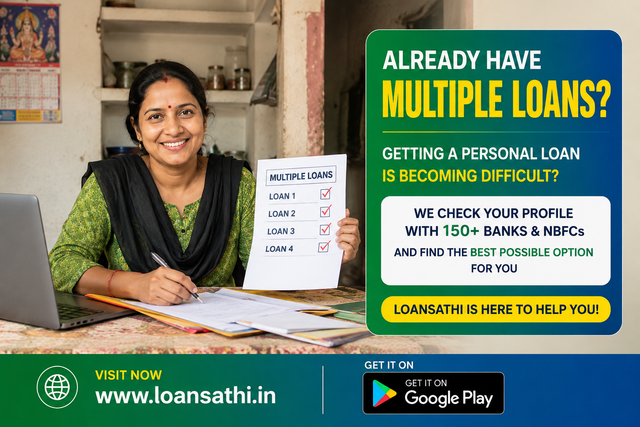 Already Have Multiple Loans? Getting a Personal Loan Difficult? Debt Consolidation & Approval Guide | Loansathi.in