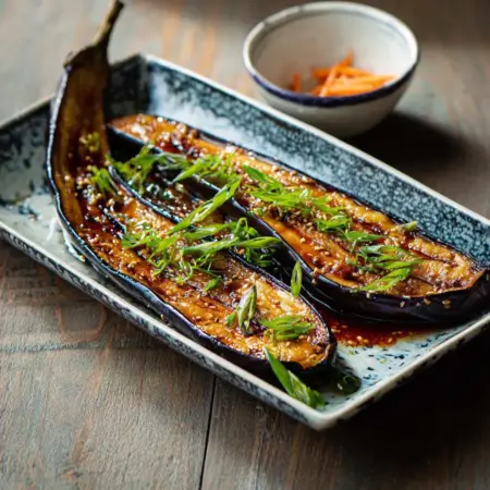 Miso-Glazed Japanese Eggplant Recipe: Restaurant-Quality Side Dish!