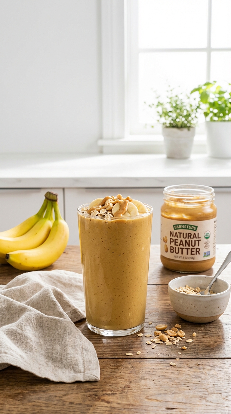 Creamy Peanut Butter Banana Blast — Ready in 5 Minutes