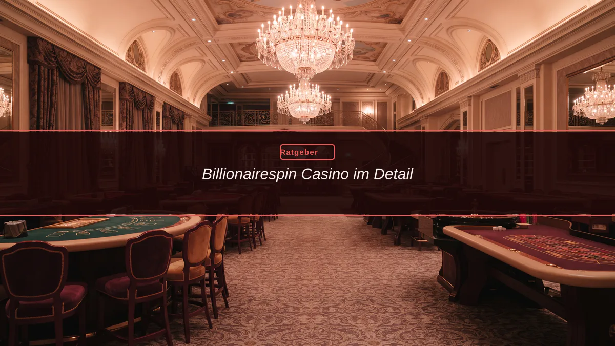 Billionairespin Casino im Detail