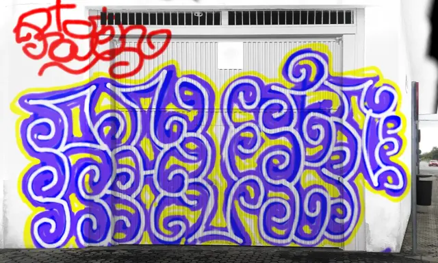 Graffiti artwork by Ksksksskk