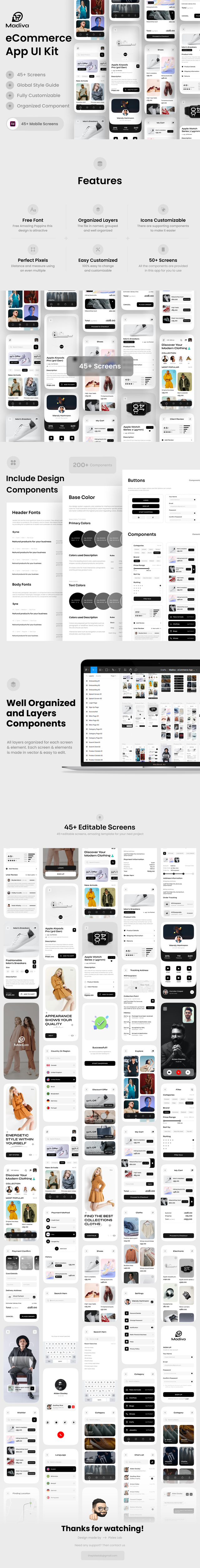 Madiva - eCommerce App UI Kit