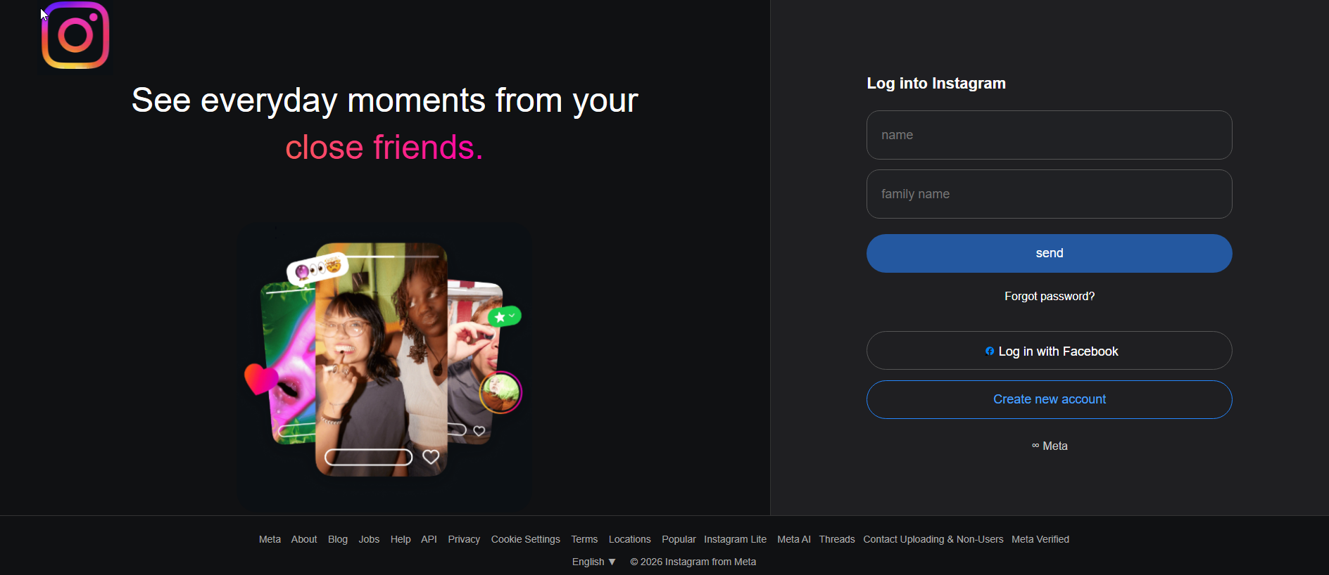 Forensic screenshot of aliforouzand1987.github.io showing the phishing page layout