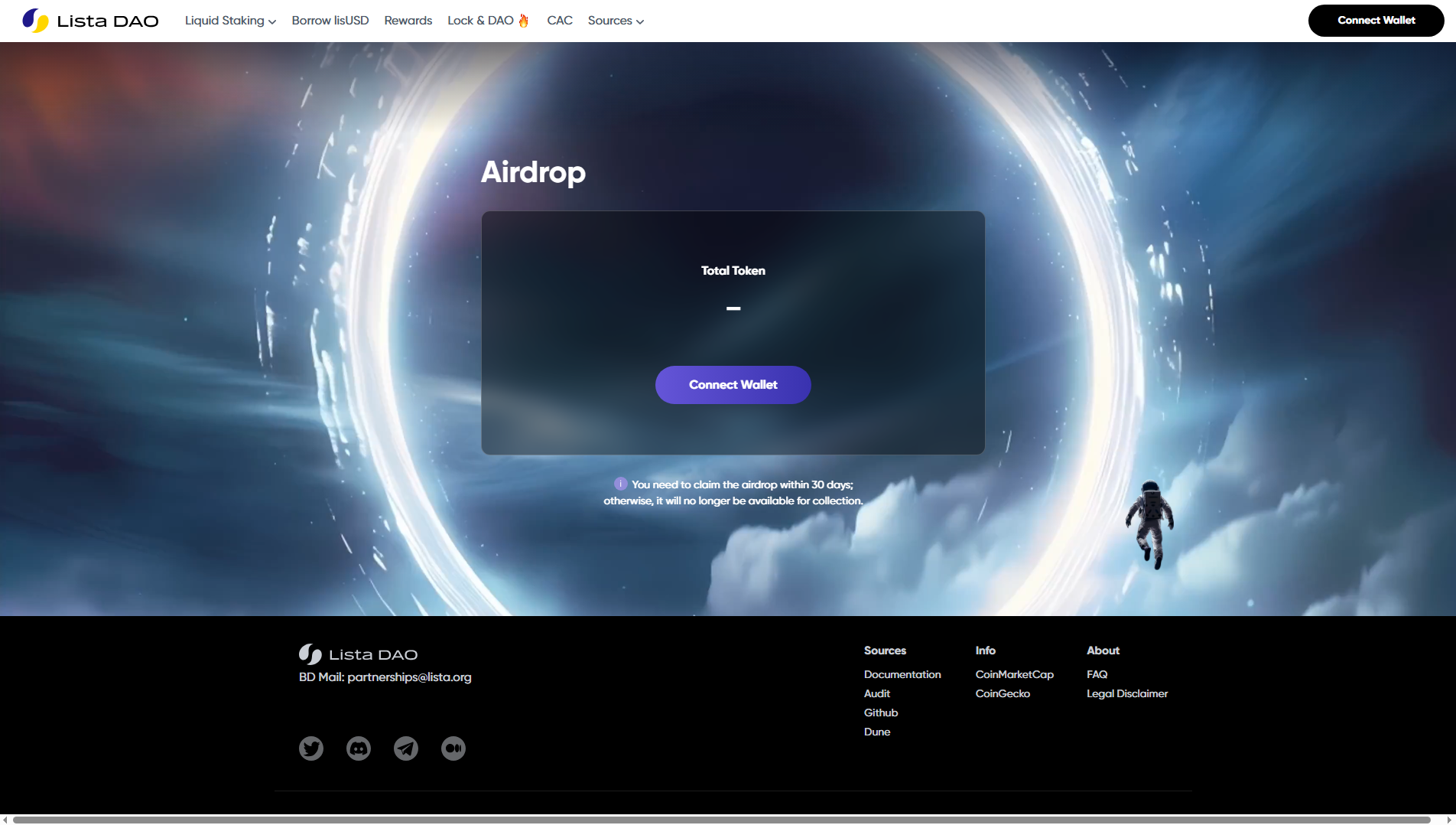 Stored capture of lista-airdrops.pages.dev
