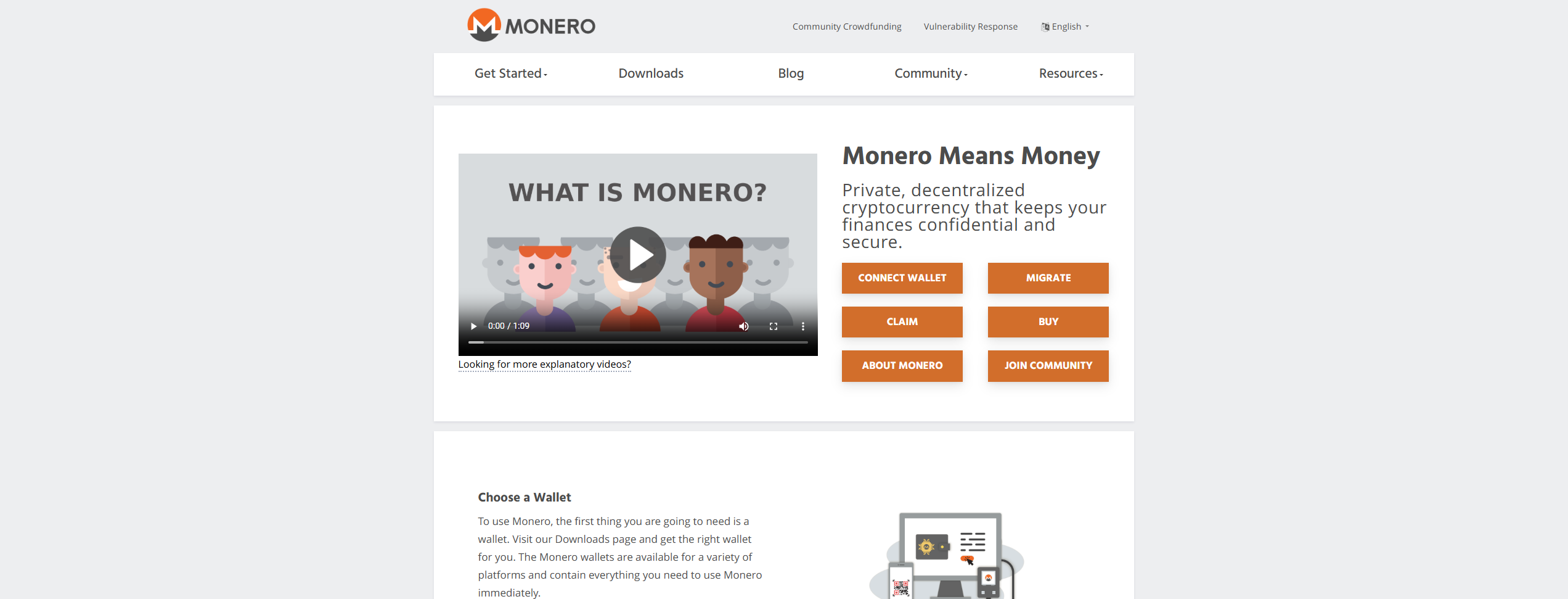 Stored capture of getmonerotoken.xyz