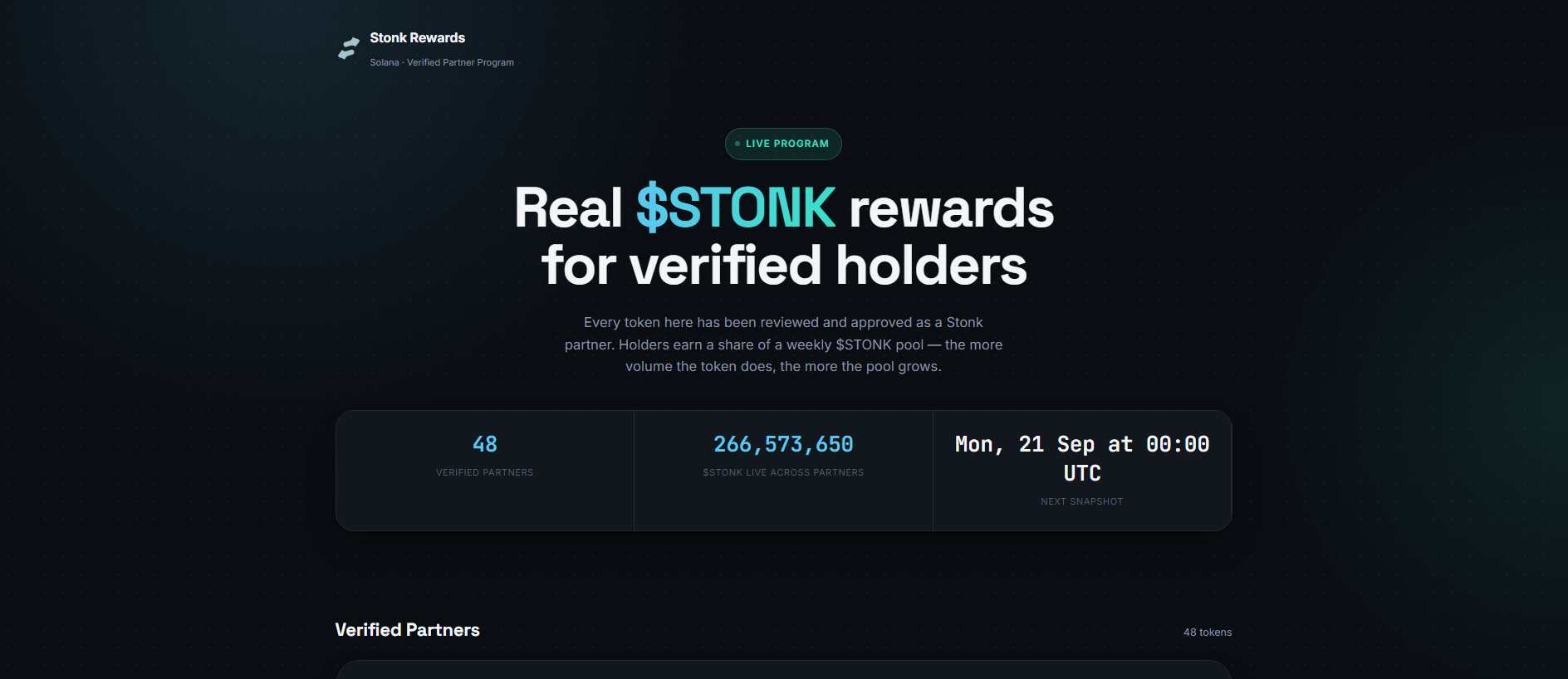 Stored capture of stonk-rewards.com