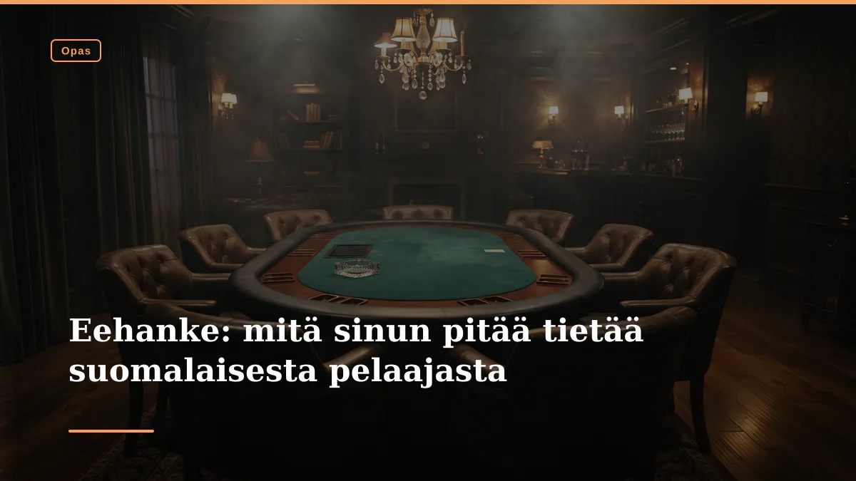 Eehanke: mitä sinun pitää tietää suomalaisesta pelaajasta