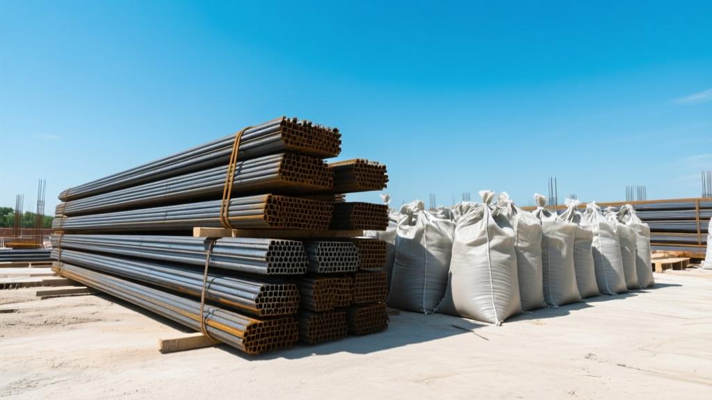Steel and cement rates India 2026 construction materials price comparison