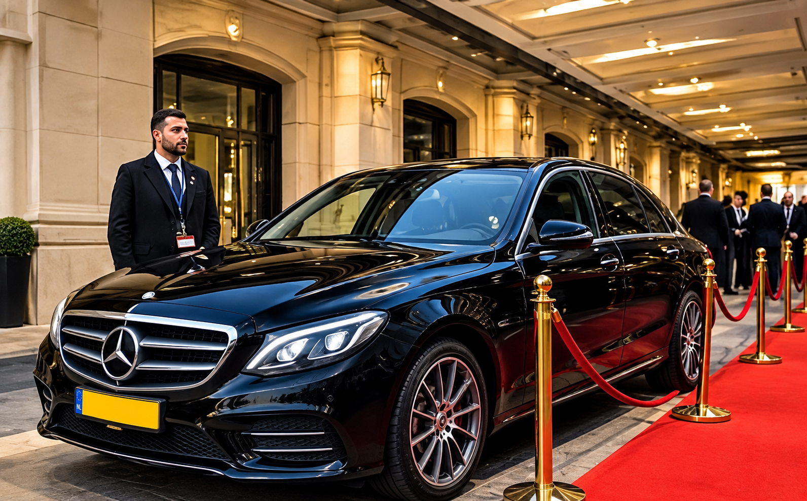 Luxe taxi voor VIP vervoer