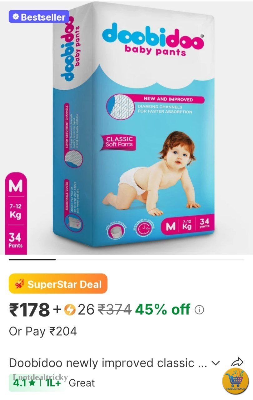178 Doobidoo Baby – Just ₹178 | Huge Savings Offer