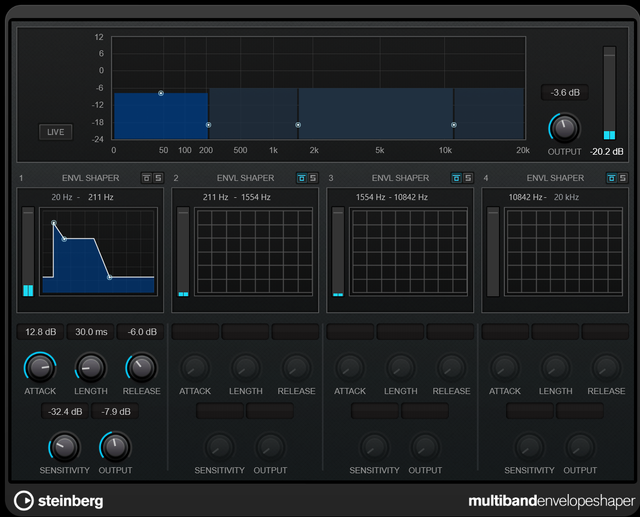 Multiband-Envelope-Shaper