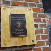 chaplin plaque