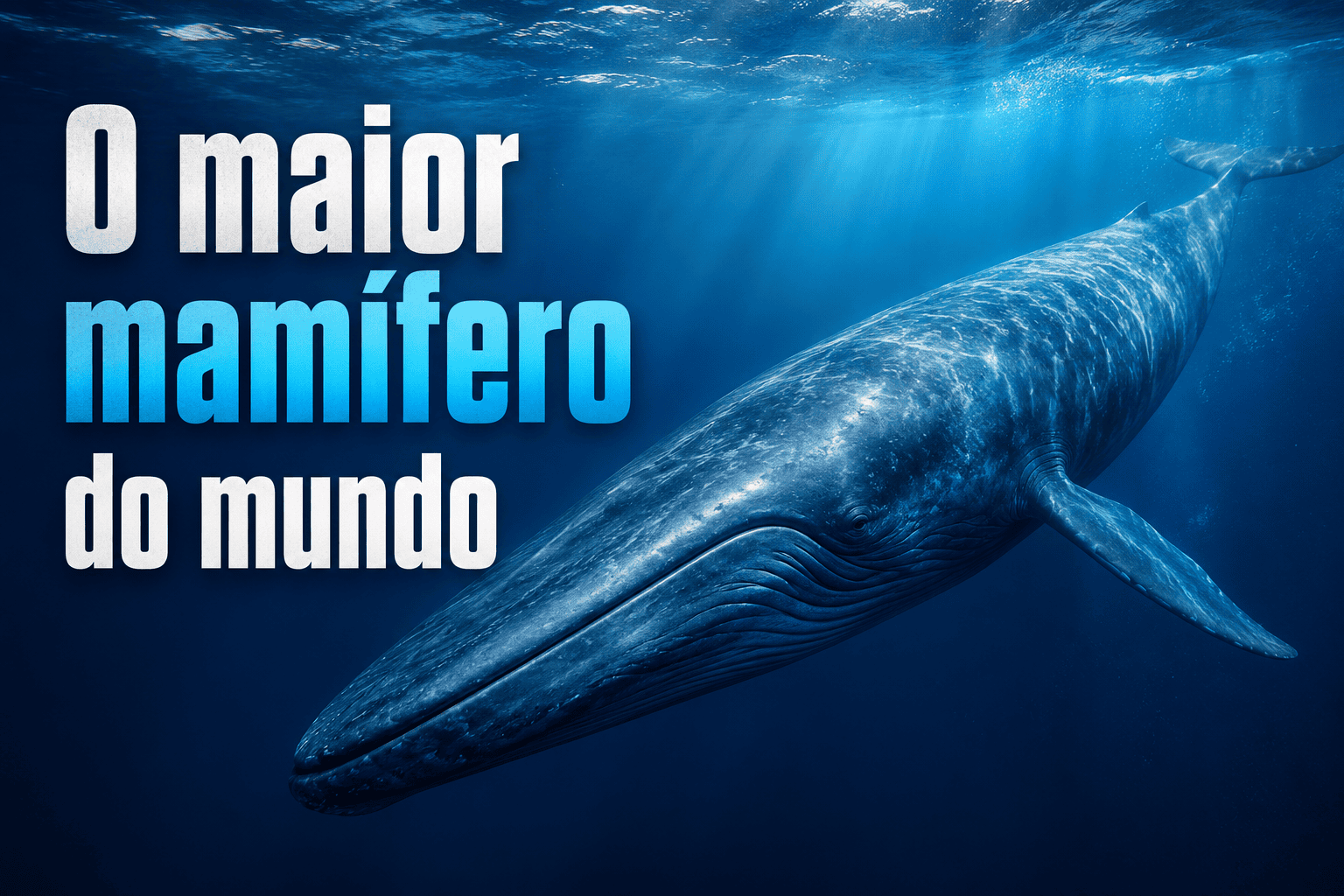 O maior mamífero do mundo