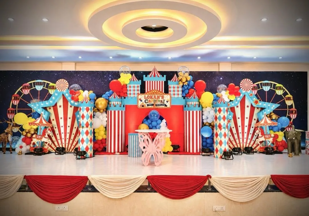 Carnival Theme Decoration – A Full‑Stage Funfair Fantasy