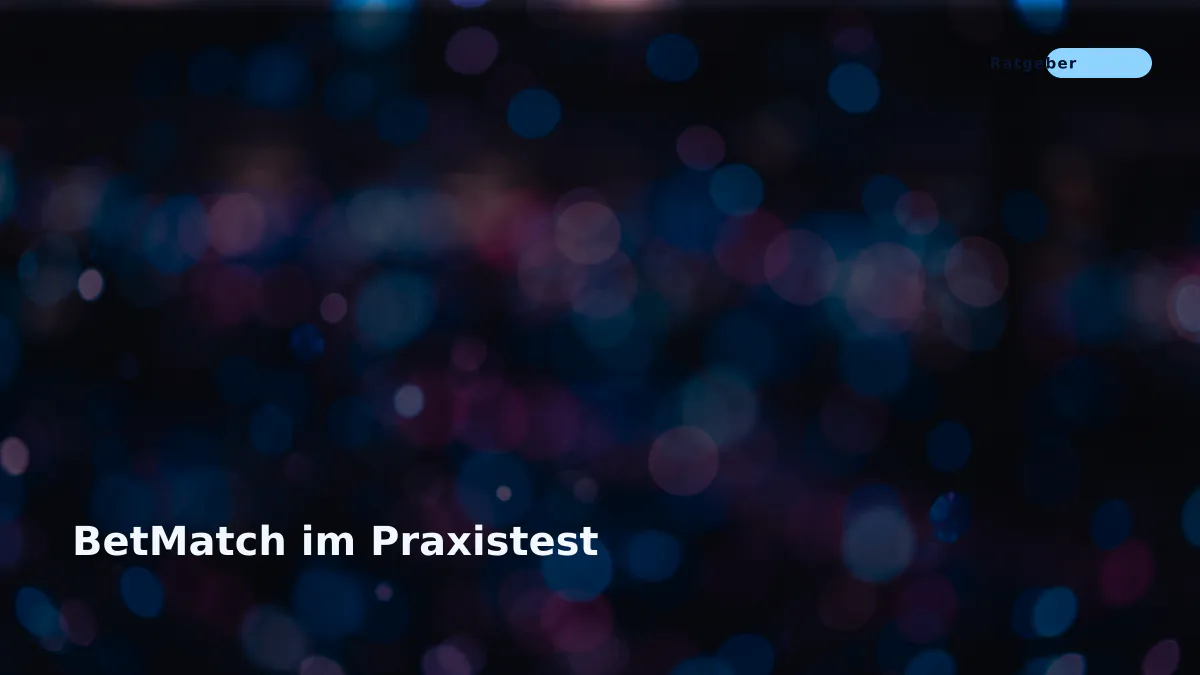 BetMatch im Praxistest