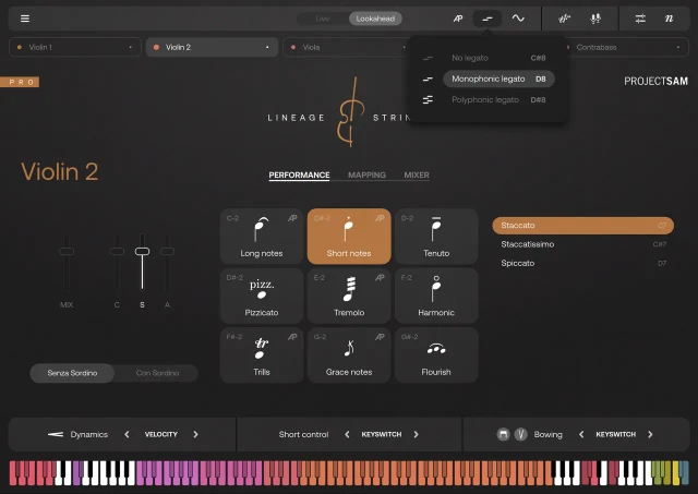 Project SAMLineage Strings 3 Builder 5000x