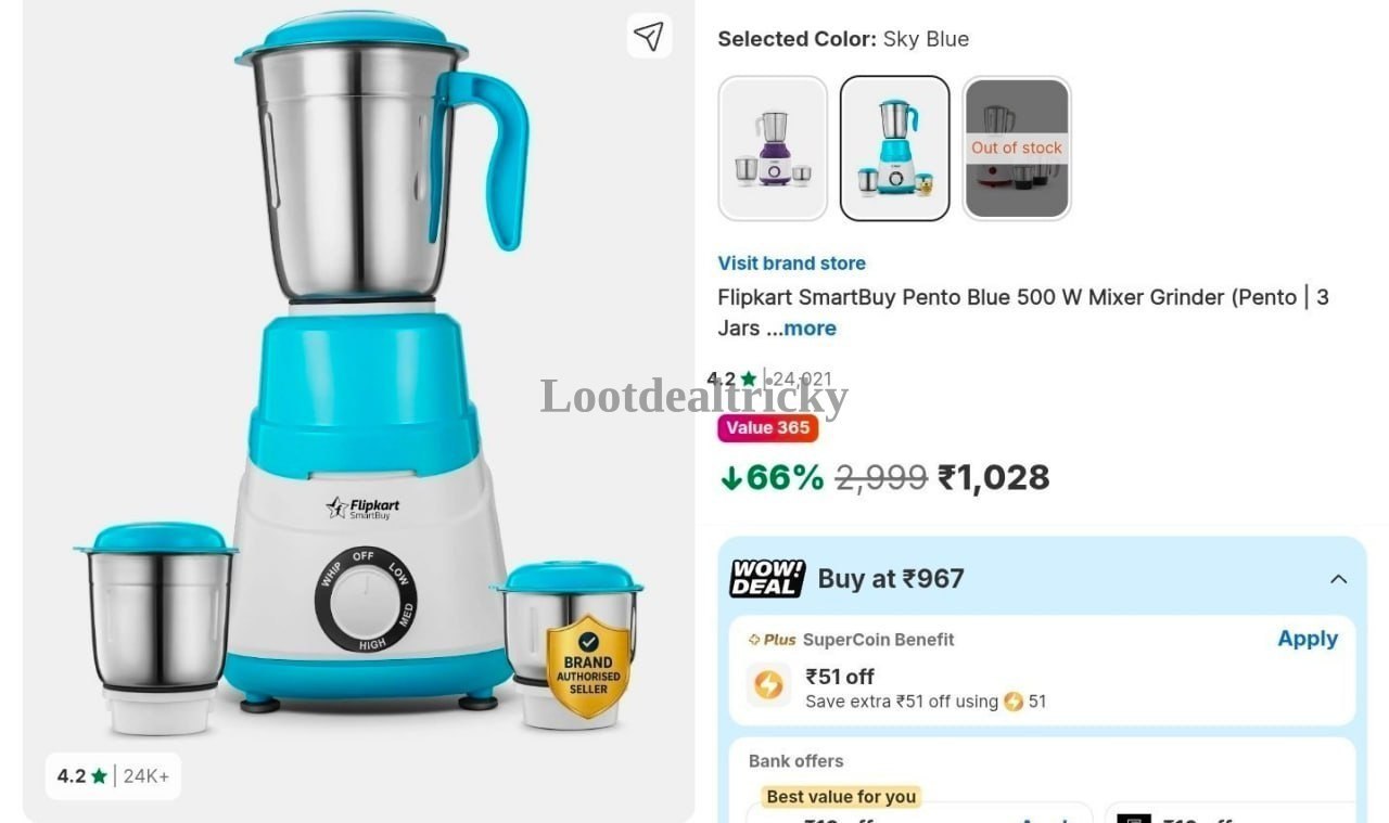 Flipkart 3 Jar – Just ₹1028 | Loot Lo