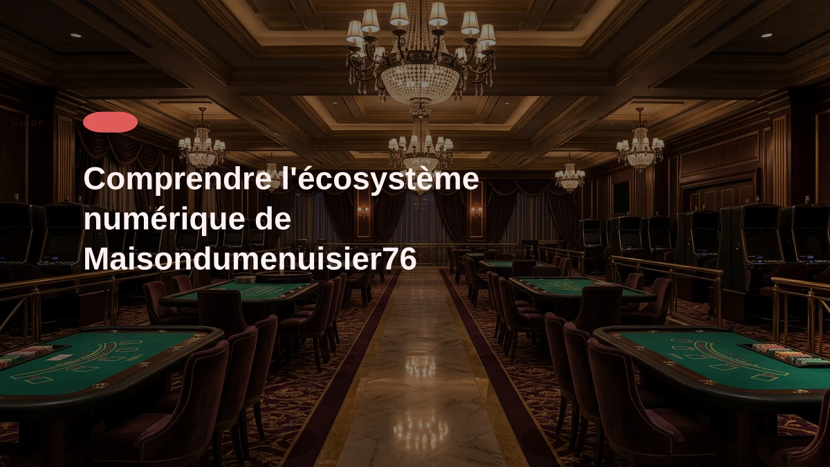 Comprendre l'écosystème numérique de Maisondumenuisier76