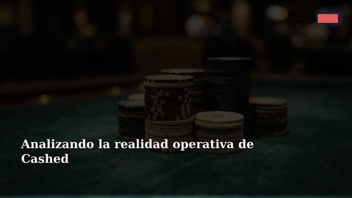 Analizando la realidad operativa de Cashed